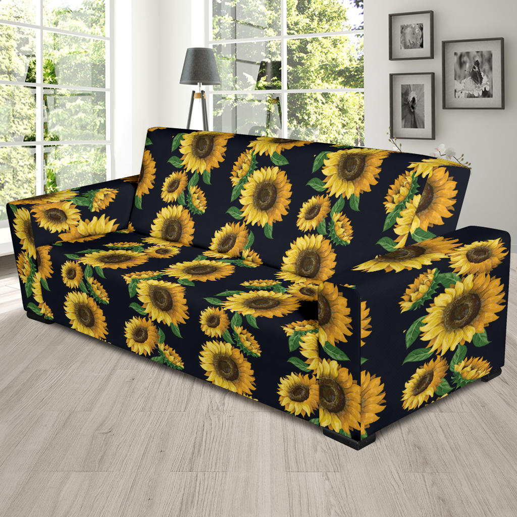 Sunflower Print Design LKS306 Sofa Slipcover