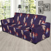 Mermaid Pattern Print Design 02 Sofa Slipcover