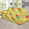 Citrus Pattern Print Design 01 Sofa Slipcover