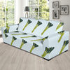 Leek Pattern Print Design 03 Sofa Slipcover