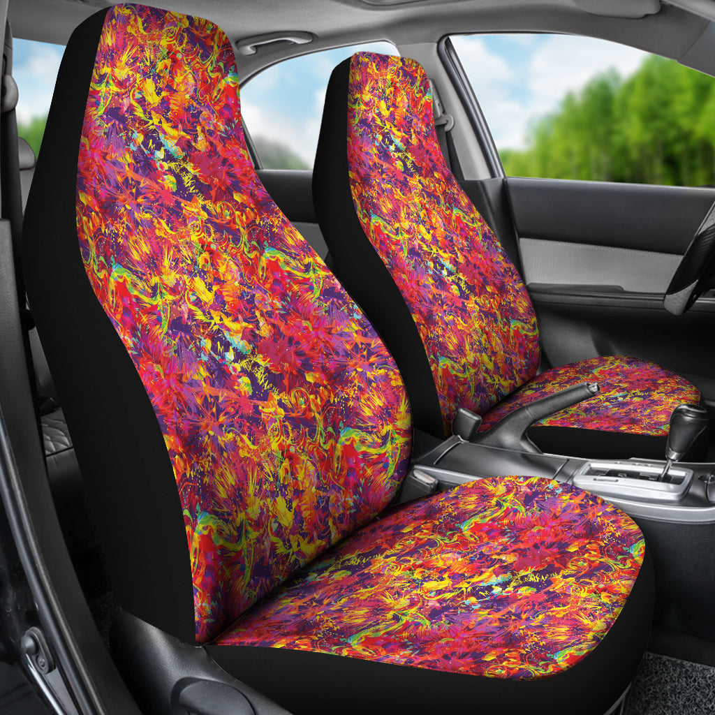Splatter Print Design LKS303 Car Seat Covers