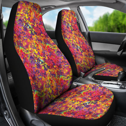 Splatter Print Design LKS303 Car Seat Covers