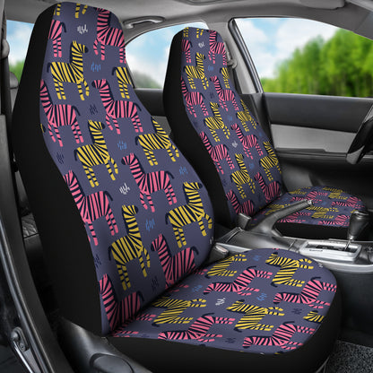 Zebra Print Design LKS303 Car Seat Covers