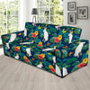 Cockatoo Tropical Pattern Print Design 02 Sofa Slipcover