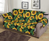 Sunflower Realistic Print Pattern Sofa Cover Protector