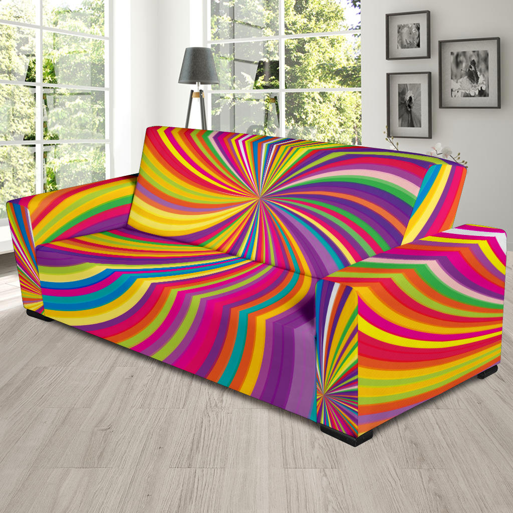 Vortex Print Design LKS301 Sofa Slipcover