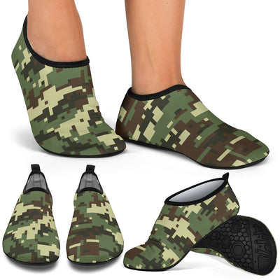 ACU Digital Army Camouflage Aqua Water Shoes