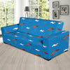 Skydiving Pattern Print Design 02 Sofa Slipcover