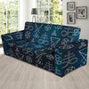 Pentagram Pattern Print Design A03 Sofa Slipcover