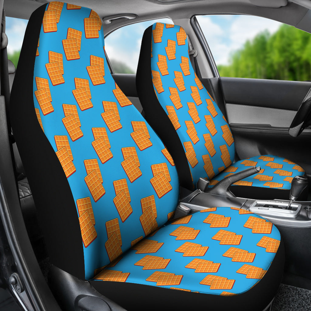 Waffle Print Design LKS304 Car Seat Covers