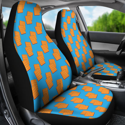 Waffle Print Design LKS304 Car Seat Covers