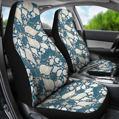 Seashell Print Design LKS308 Car Seat Covers