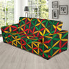 Rasta Pattern Print Design A04 Sofa Slipcover