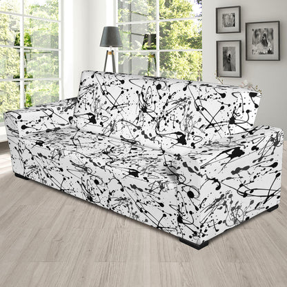 Splatter Print Design LKS305 Sofa Slipcover