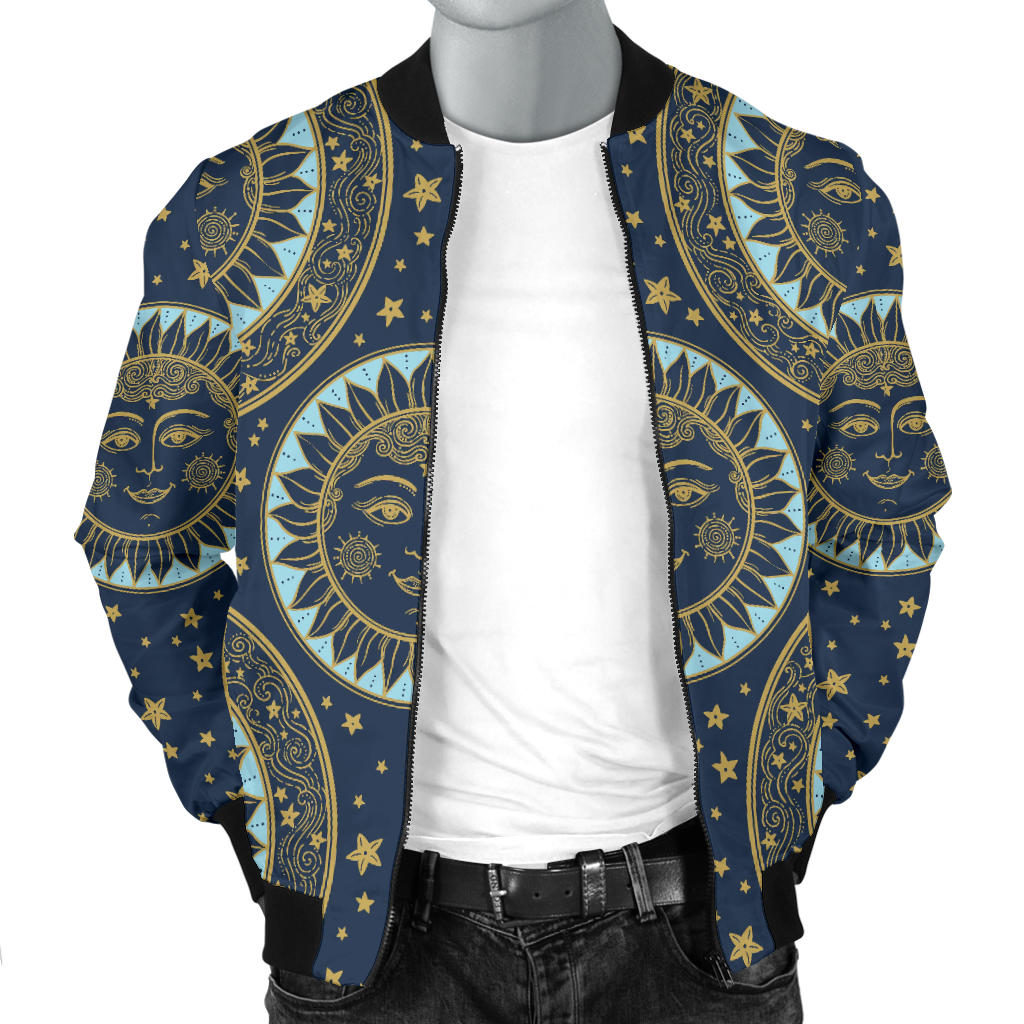 Boho Sun Dream Men Bomber Jacket