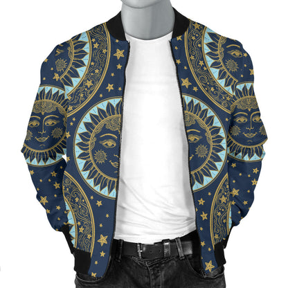 Boho Sun Dream Men Bomber Jacket