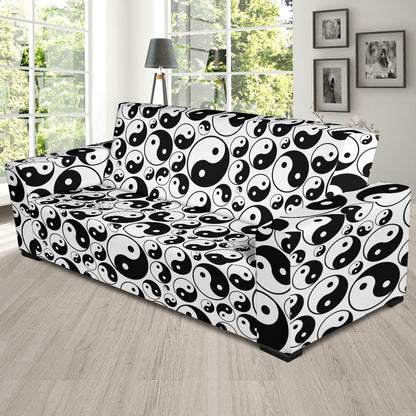 Yin Yang Print Design LKS302 Sofa Slipcover