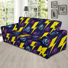 Lightning Thunder Pattern Print Design 01 Sofa Slipcover