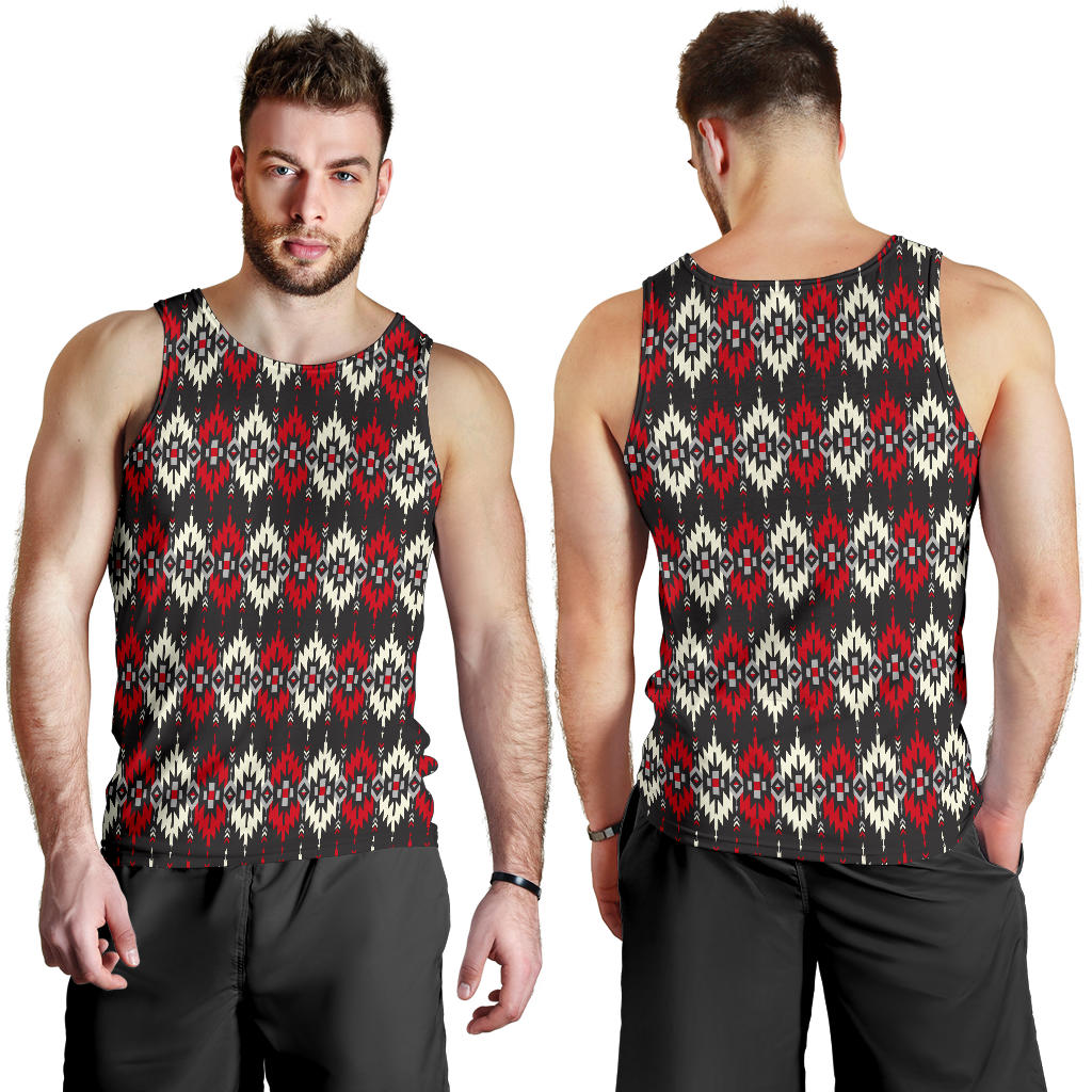 Southwestern Pattern Men Tank Top