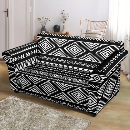 Tribal Pattern Print Design LKS301 Loveseat Couch Slipcover