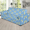 Champagne Pattern Print Design 06 Sofa Slipcover