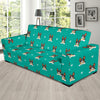 Basenji Pattern Print Design 03 Sofa Slipcover