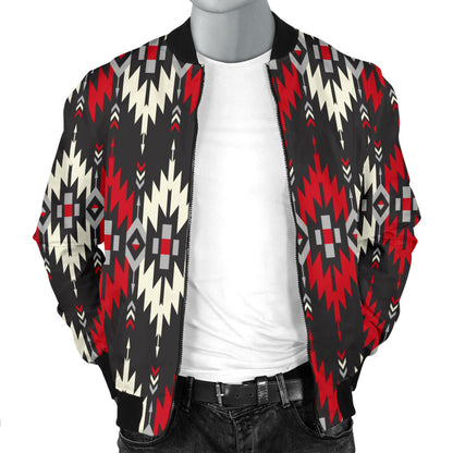 Southwestern Pattern Men Bomber Jacket