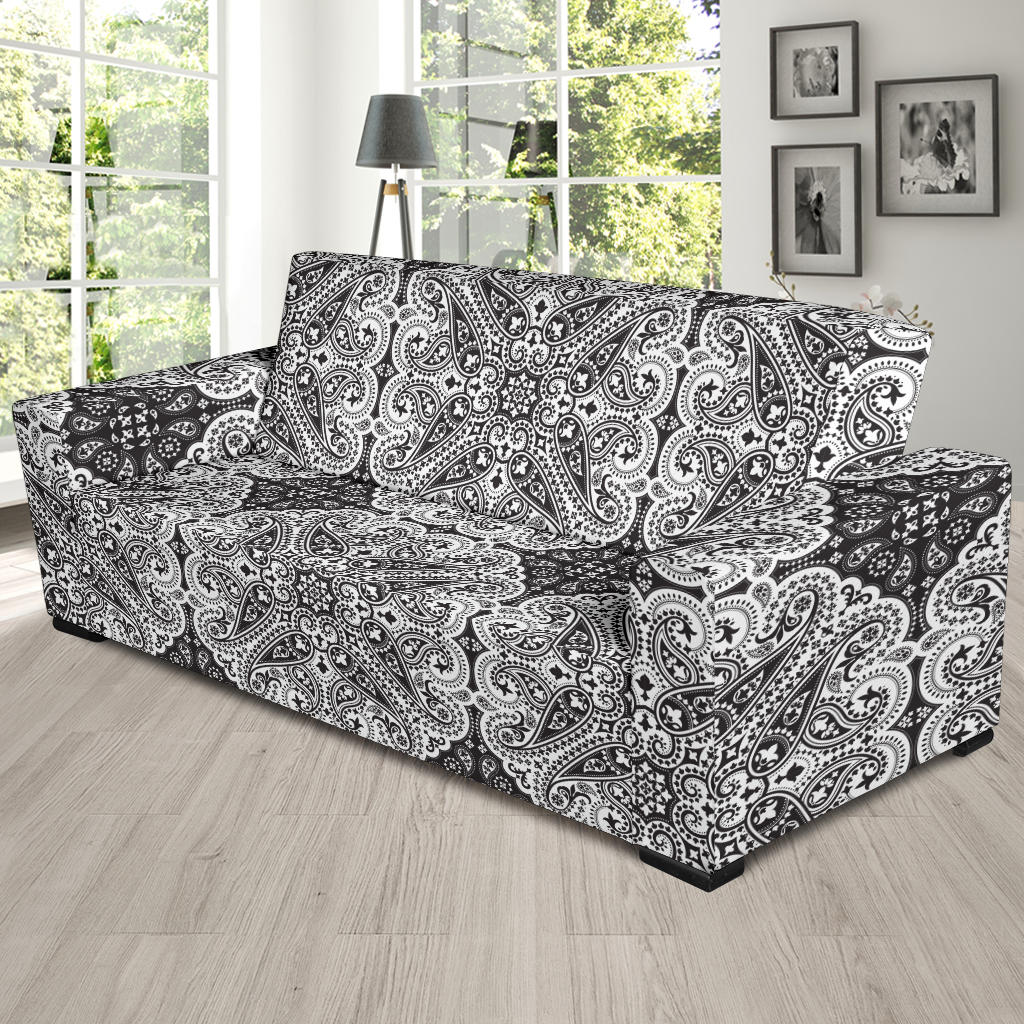 Bandana Print Design LKS309 Sofa Slipcover