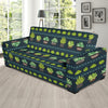 Cactus Pattern Print Design 07 Sofa Slipcover