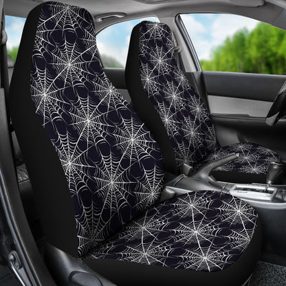 Spider Web Print Design LKS303 Car Seat Covers
