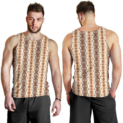 Native Classic Pattern Print Men Tank Top