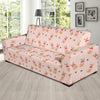 Chihuahua Pattern Print Design 04 Sofa Slipcover