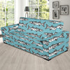 Barracuda Pattern Print Design 03 Sofa Slipcover