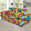 80s Pattern Print Design 1 Sofa Slipcover