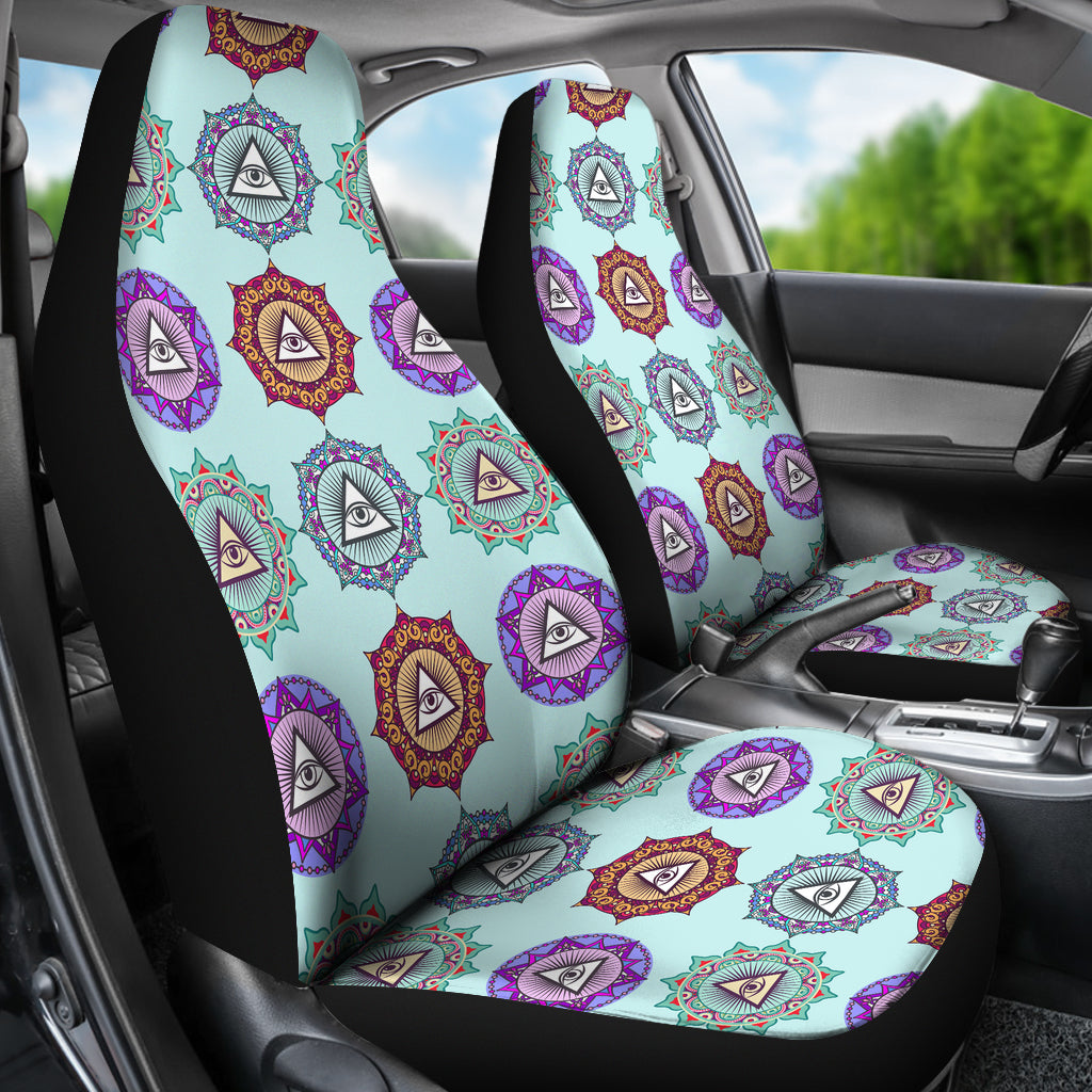 Third Eye Print Design LKS302 Car Seat Covers