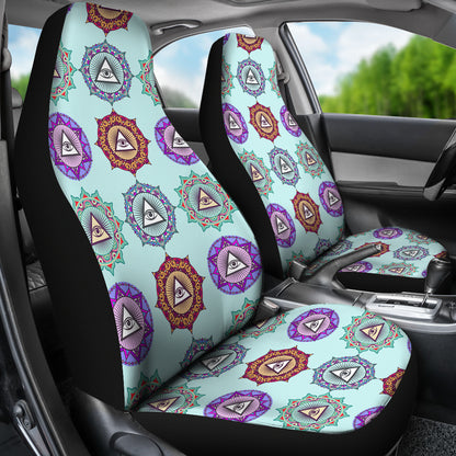 Third Eye Print Design LKS302 Car Seat Covers