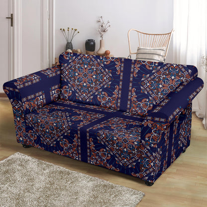 Bandana Print Design LKS3012 Loveseat Couch Slipcover