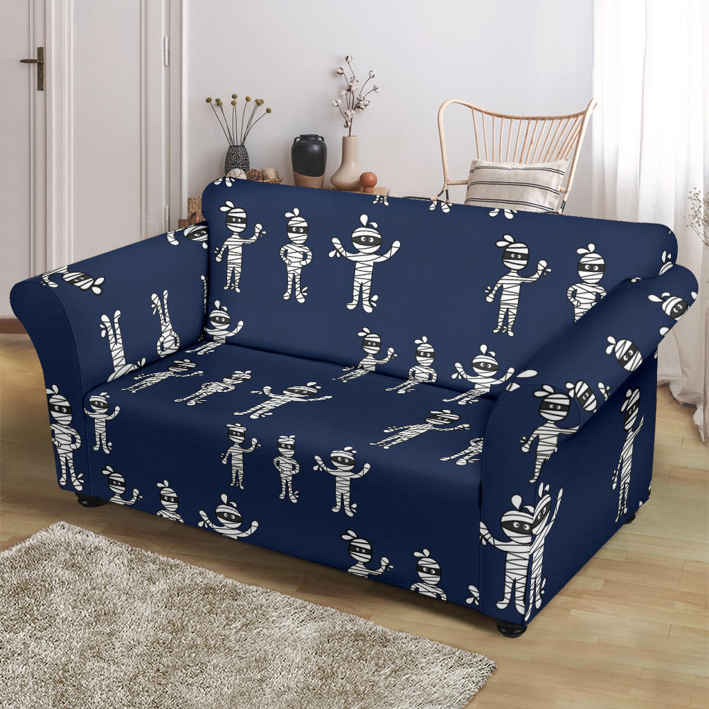 Mummy Print Design LKS306 Loveseat Couch Slipcover
