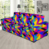 90s Colorful Pattern Print Design 1 Sofa Slipcover