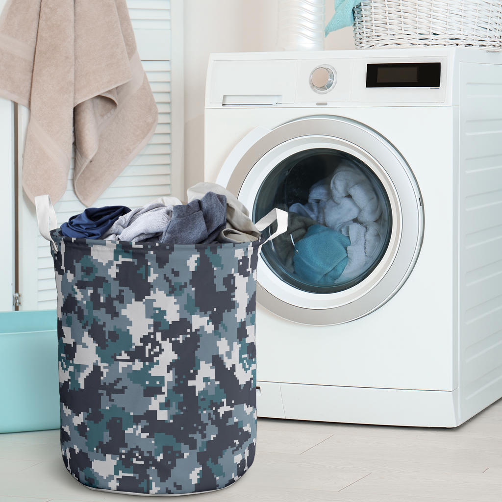 ACU Digital Urban Camouflage Laundry Basket