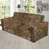 Camouflage Realtree Pattern Print Design 01 Sofa Slipcover