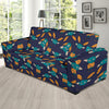 Bat Pattern Print Design 07 Sofa Slipcover