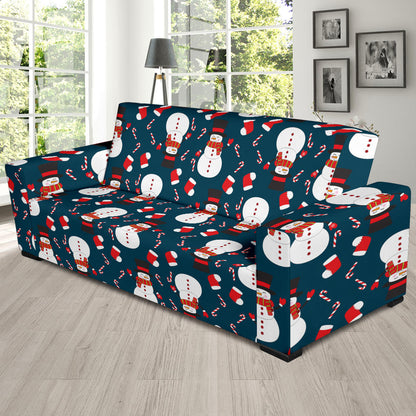 Snowman Print Design LKS301 Sofa Slipcover