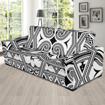 Samoan Pattern Print Design LKS302 Sofa Slipcover