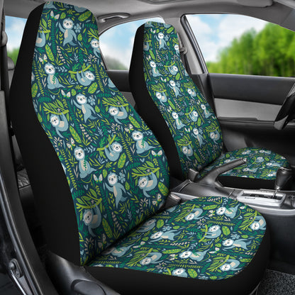 Sloth Print Design LKS304 Car Seat Covers