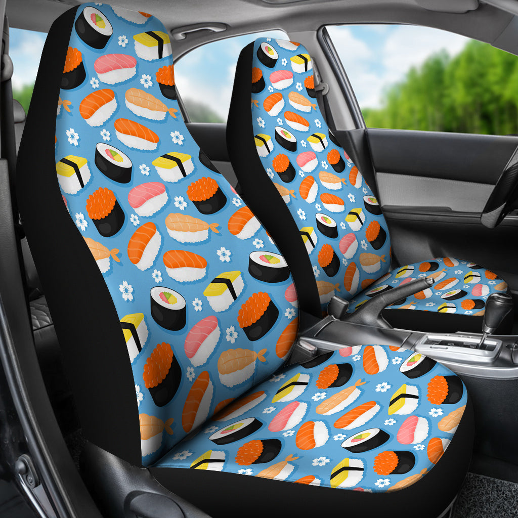Sushi Print Design LKS304 Car Seat Covers