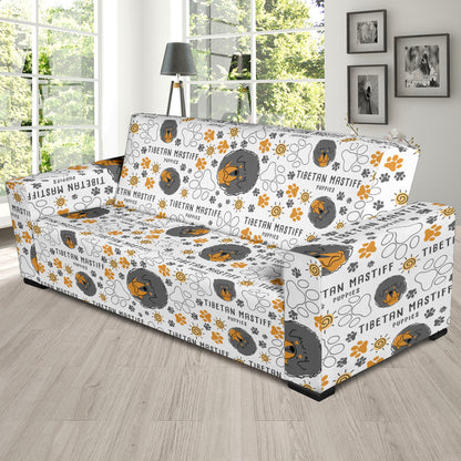 Tibetan Mastiffs Print Design LKS302 Sofa Slipcover