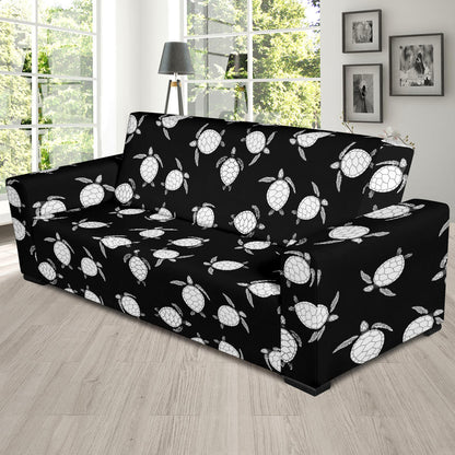 Sea Turtle Print Design LKS303 Sofa Slipcover
