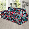 Bowling Pattern Print Design 08 Sofa Slipcover