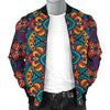 Ethnic Style Print Pattern Men Bomber Jacket